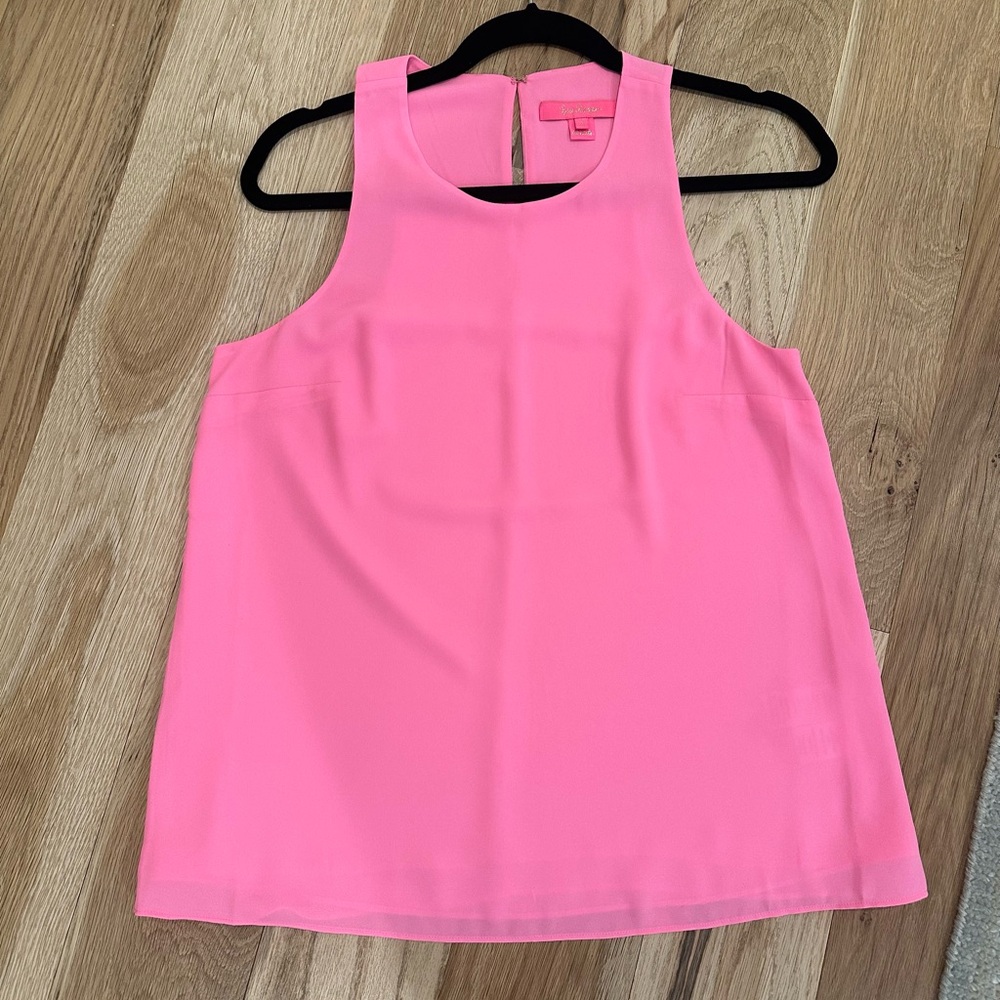 Pink Sleeveless Women's Top